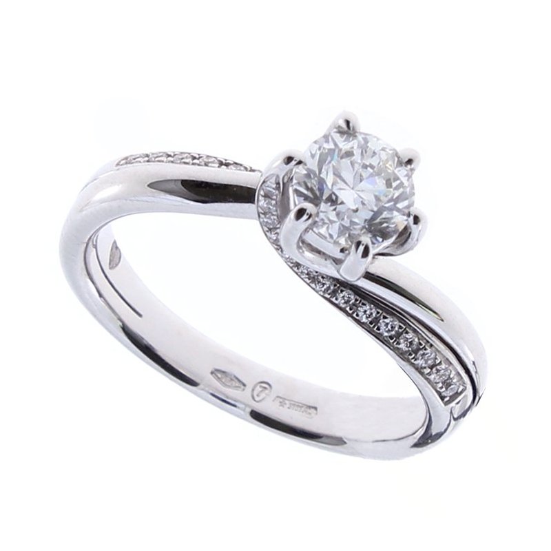 Salvini - Anello Lavinia - Oro Bianco - Diamante