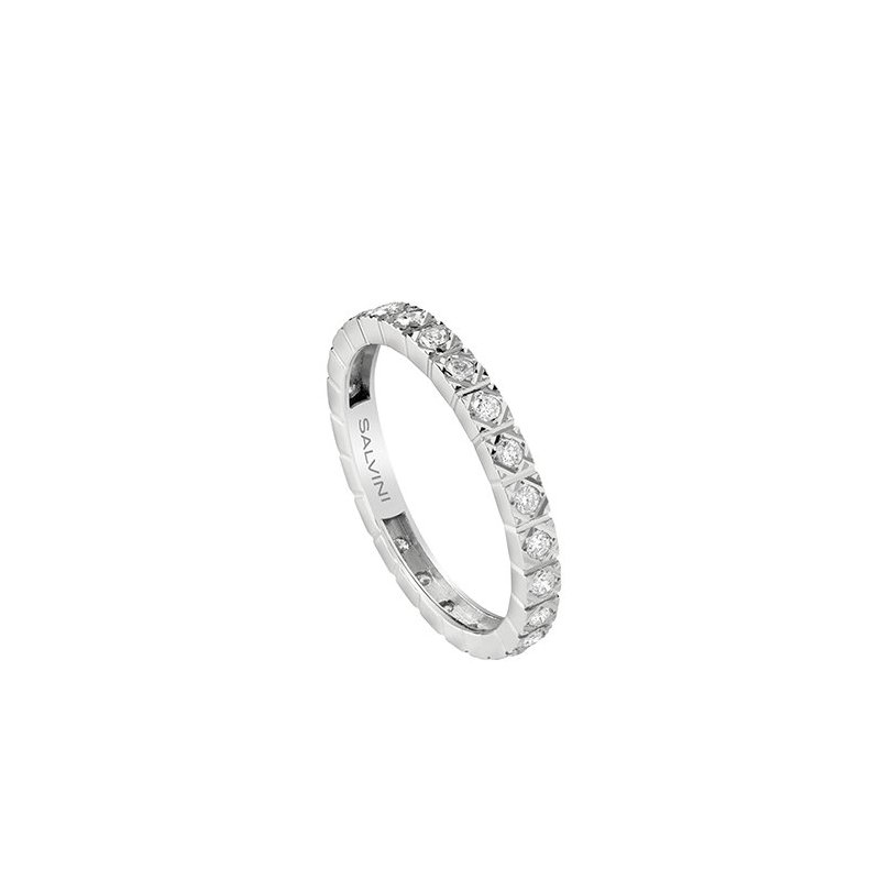 Salvini - Veretta In Oro Bianco - Diamante 0.35