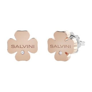 Salvini - Orecchini I Segni - Oro Rosa - Diamante