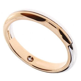 Salvini - Fede In Oro Bianco/Rosa - Diamante