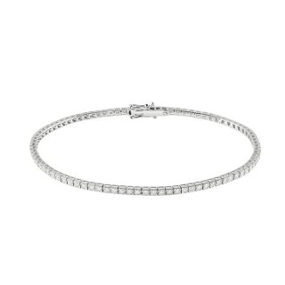 Salvini - Bracciale Tennis - Oro Bianco - Diamante