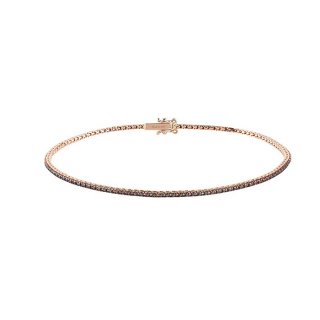 Salvini - Bracciale Tennis - Oro Rosa - Diamante