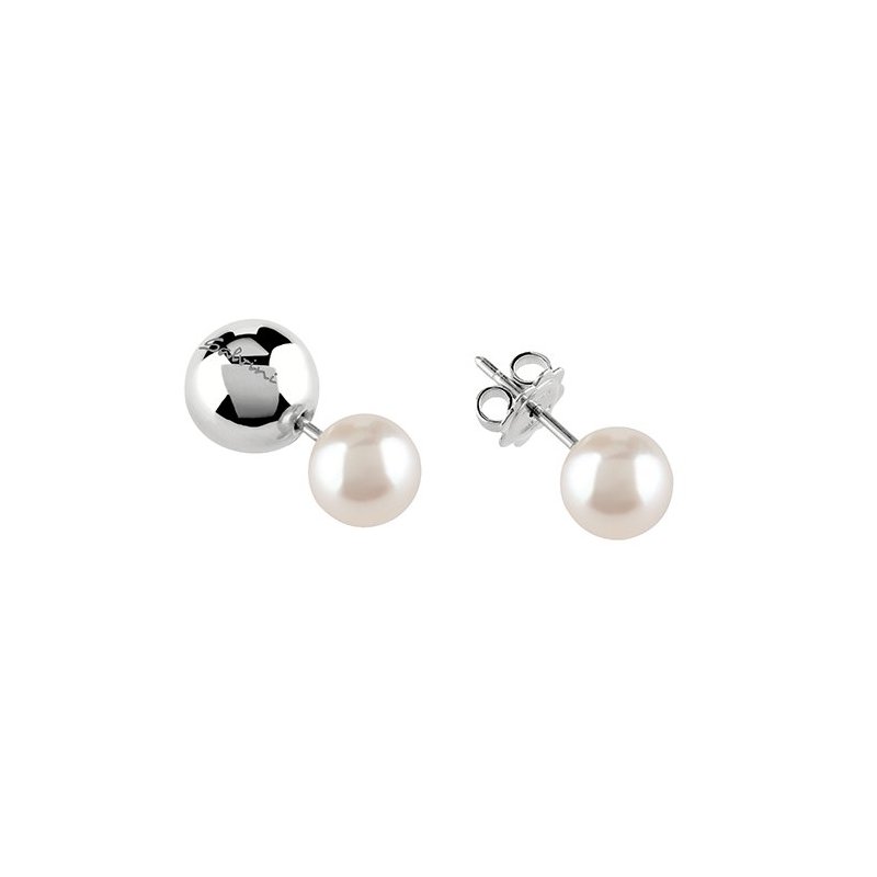 Salvini - Orecchini Pin Up - Oro Bianco - Diamante