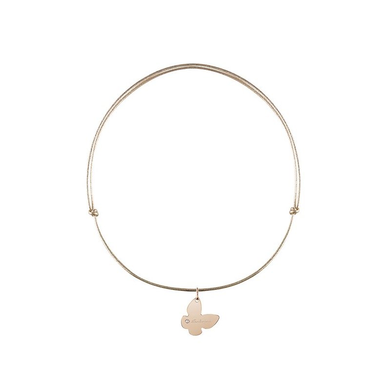 Salvini - Collierino Minimal Pop - Oro Rosa - Diamante