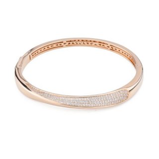 Boccadamo - Bracciale Oro Rosa - Pavè Zirconi