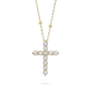 Boccadamo - Collana Gr874D - Oro Giallo - Zirconi