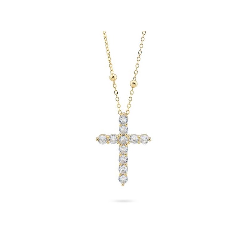 Boccadamo - Collana Gr874D - Oro Giallo - Zirconi