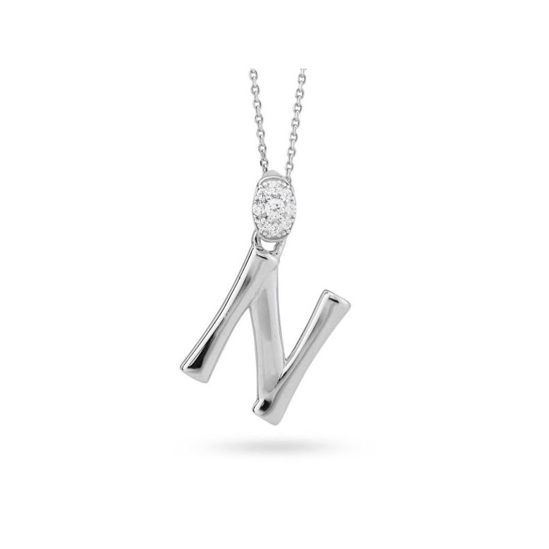 Boccadamo - Collana Gr904N - Argento - Zirconi