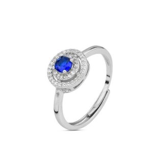 Boccadamo - An501B Anello - Tanzanite - Zirconi