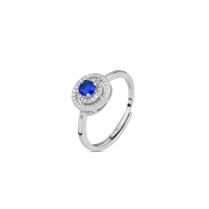 Boccadamo - An501B Anello - Tanzanite - Zirconi
