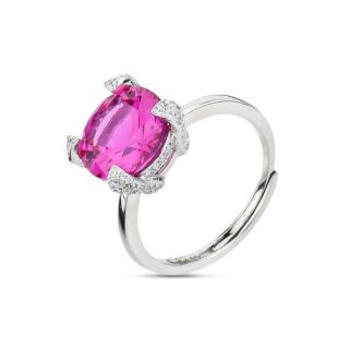 Boccadamo - An486R Anello - Rubino - Zirconi