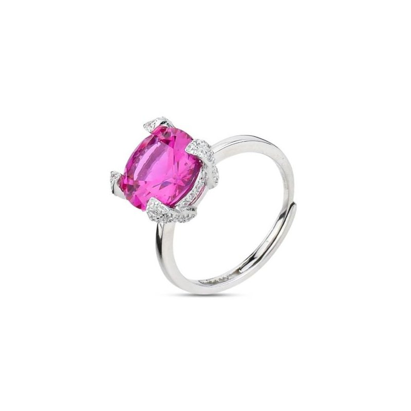 Boccadamo - An486R Anello - Rubino - Zirconi