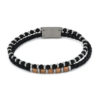 Boccadamo - Bracciale Uomo Pelle - Cordino Marino