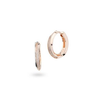 Boccadamo - Orecchini Kor047Rs - Oro Rosa - Zirconi