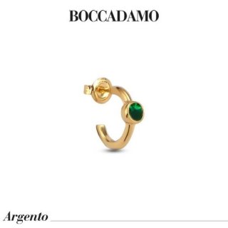 Boccadamo - Mono Orecchino - Oro Giallo - Zircone Verde