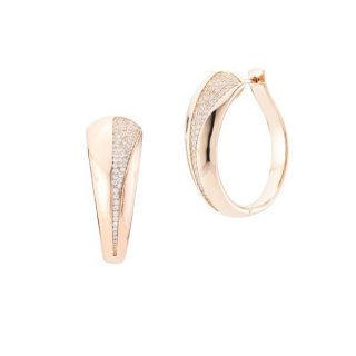 Boccadamo - Orecchini Kor040Rs - Oro Rosa - Zirconi