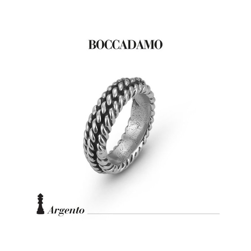 Boccadamo - Anello A Fascia - Argento 925 - Lavorato A Mano