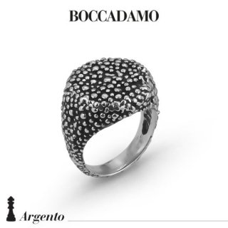 Boccadamo - Anello Sigillo - Argento 925 - Pallinato
