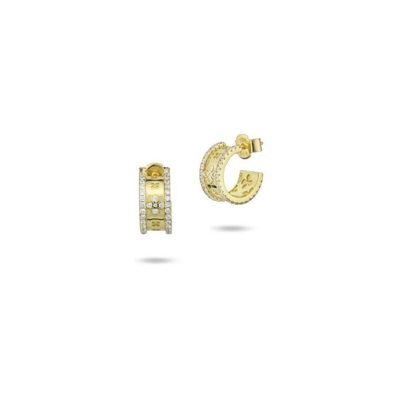 Boccadamo - Orecchini Xor738D - Oro Giallo - Floreale