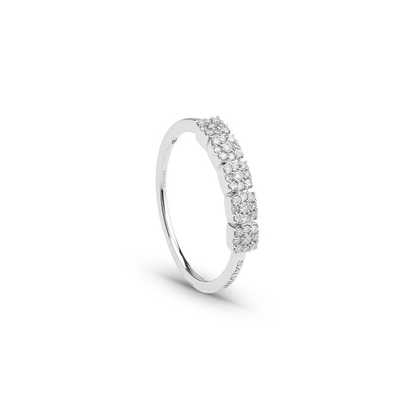 Salvini - Anello Bagliori - Oro Bianco - Diamante