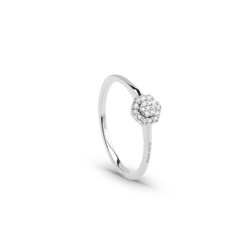 Salvini - Anello Bagliori - Oro Bianco - Diamante