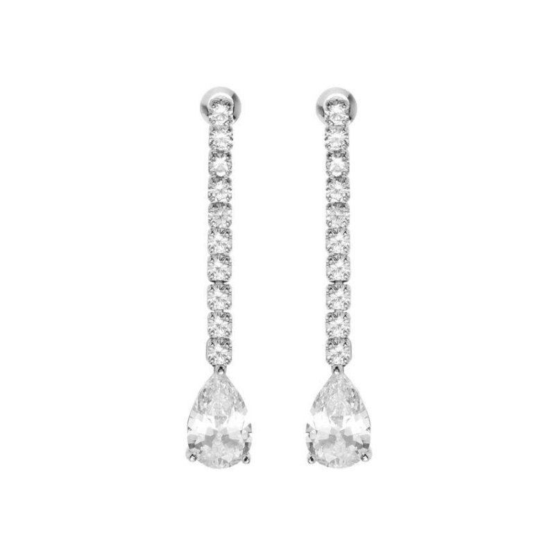 Ottaviani - Orecchini Rodiati - Cubic Zirconia