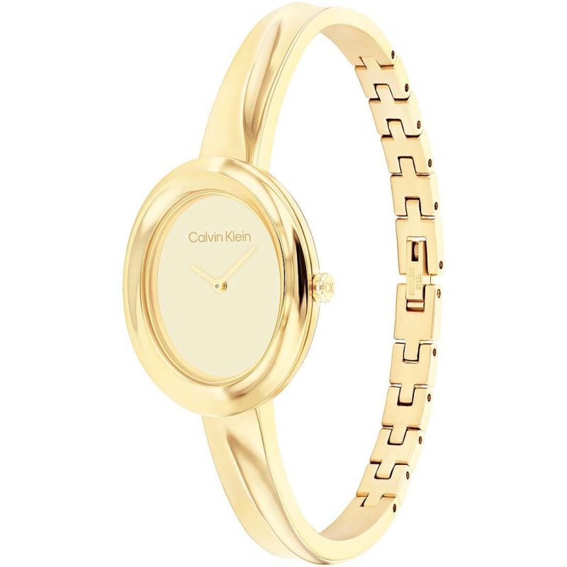 Orologio Solo Tempo Donna Calvin Klein Twisted Bezel 25100056