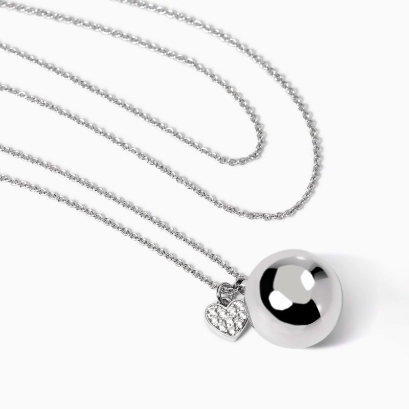 Mabina - Collana In Argento - Zirconi