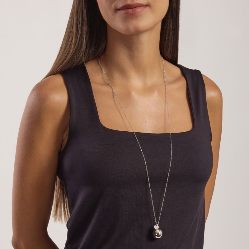 Mabina - Collana In Argento - Zirconi