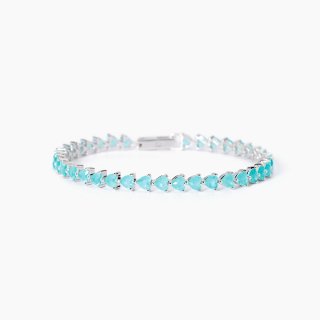 Mabina - Bracciale In Argento - Glass - Cristallo