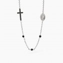 Mabina - Collana Agata Zirconi - Argento 925