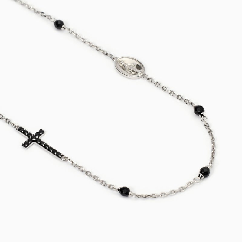 Mabina - Collana Agata Zirconi - Argento 925