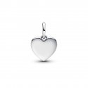 Charm Pendente Cuore "Love" da incidere