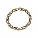 Bracciale Unisex John Richmond Spine 10 Mm Bronzo Dorato Jrtc07By