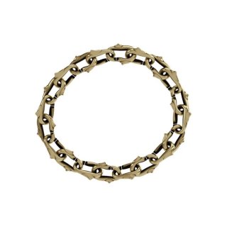 Bracciale Unisex John Richmond Spine 10 Mm Bronzo Dorato Jrtc07By