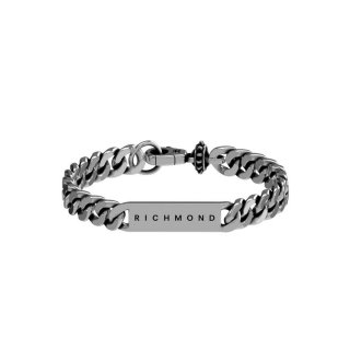 Bracciale in acciaio con targhetta con incisione JRHB06SW.