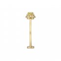 Anello con motivo Interlocking G in oro giallo 18kt e berillo giallo