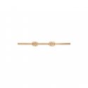 Bracciale GG Running in oro rosa 18kt