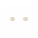Orecchini GG Running in oro rosa 18kt