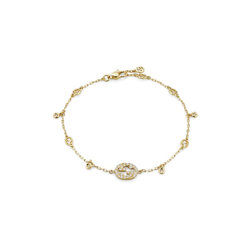 Bracciale Gucci Interlocking - 729403 J8540 8000