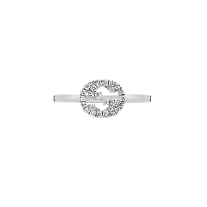 Anello Gucci Interlocking - 729412 J8568 9066