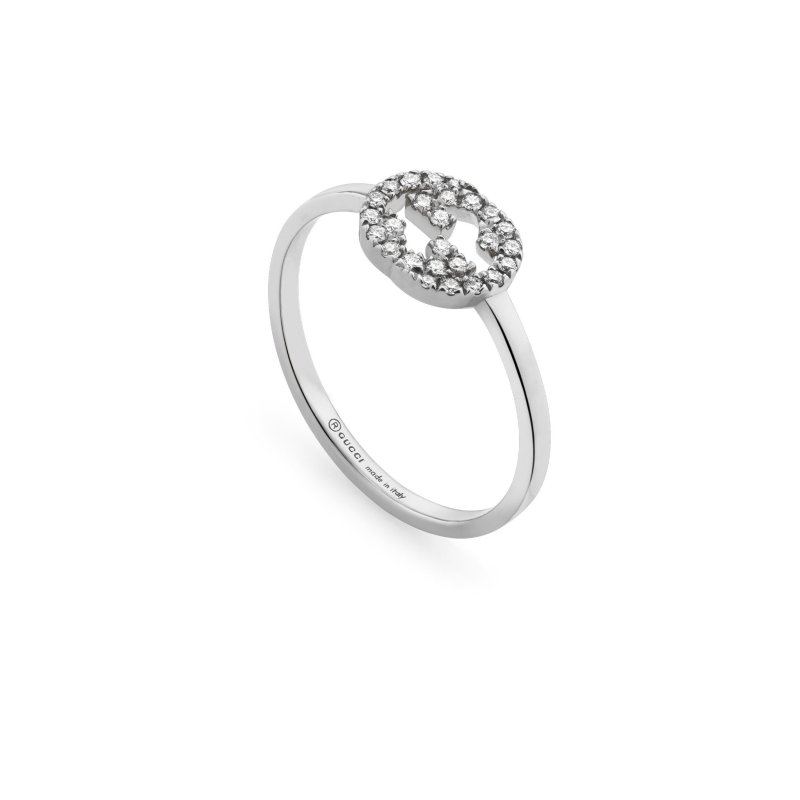 Anello Gucci Interlocking - 729412 J8568 9066