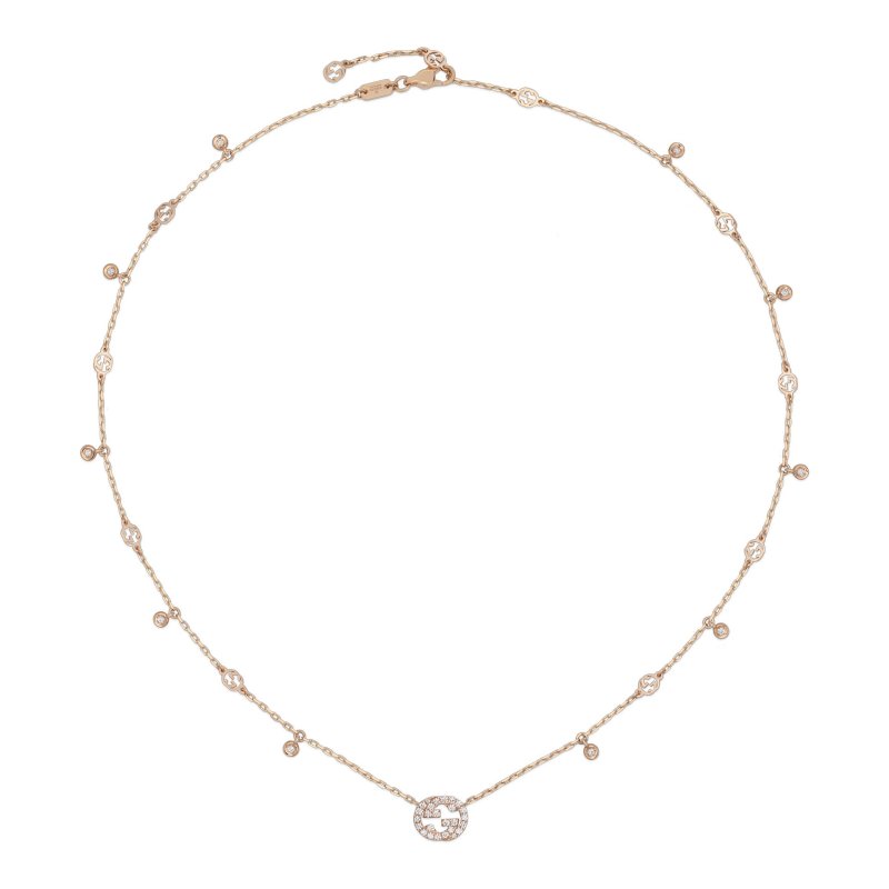 Collana Gucci Interlocking - 729402 J8540 5702