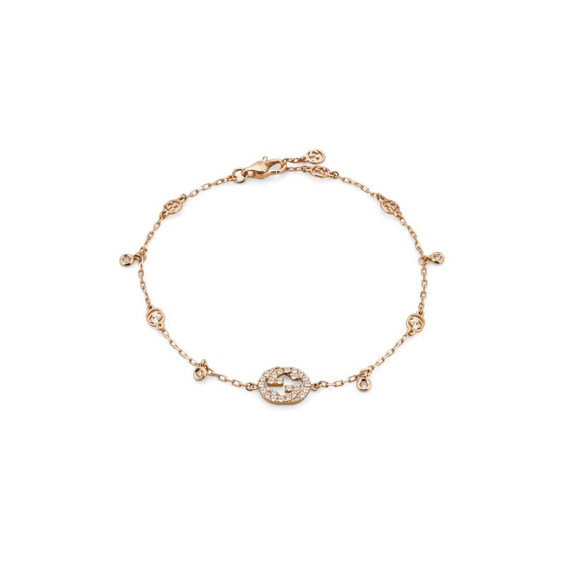 Bracciale Gucci Interlocking - 729403 J8540 5702