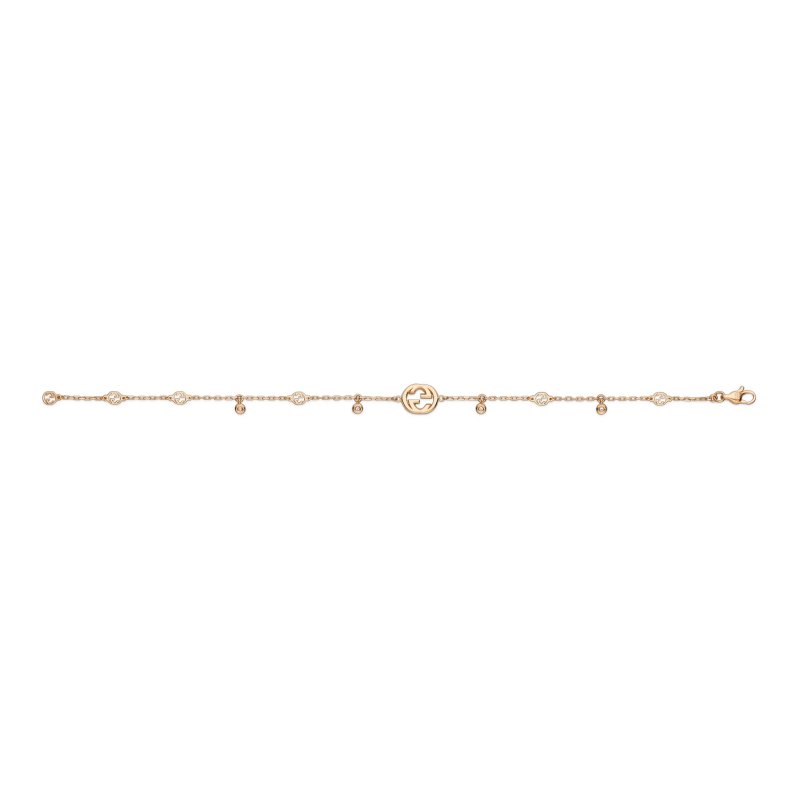 Bracciale Gucci Interlocking - 729403 J8540 5702