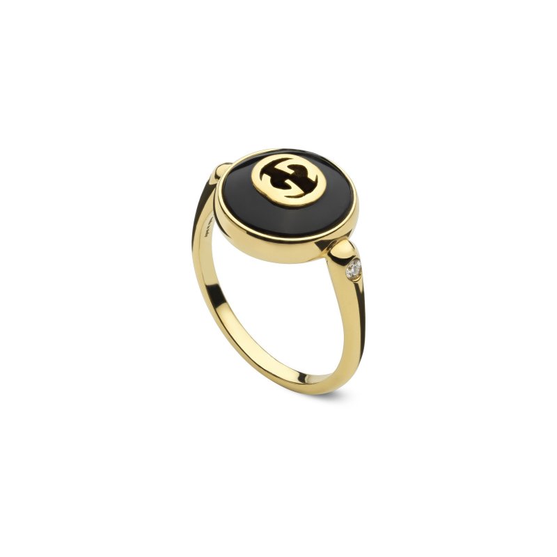 Anello Gucci Interlocking - YBC786547001011