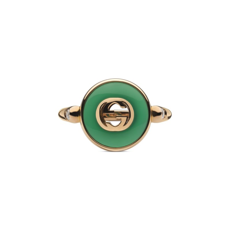 Anello Gucci Interlocking - YBC786547002012