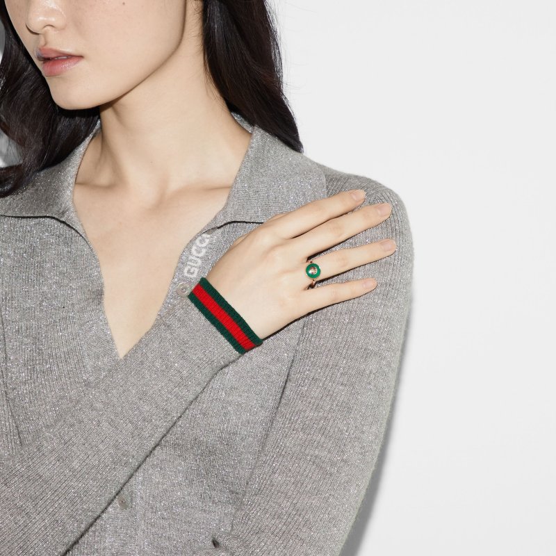 Anello Gucci Interlocking - YBC786547002012