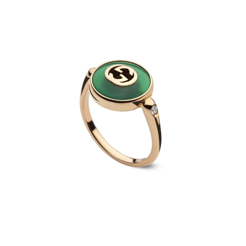 Anello Gucci Interlocking - YBC786547002016
