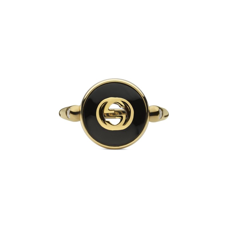 Anello Gucci Interlocking - 786547 J85L0 8093